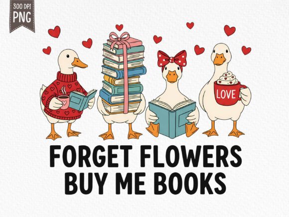 Download Cute Duck Book Lover Valentine PNG - Book lover valentine png Collection
