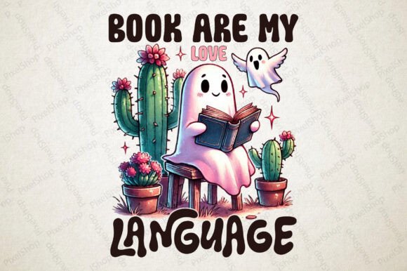 Download Book Lover, Ghost Valentine Png - Premium Resources